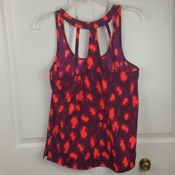Hurley Racerback Strappy Tank Bright Colors XS - Picture 3 of 9